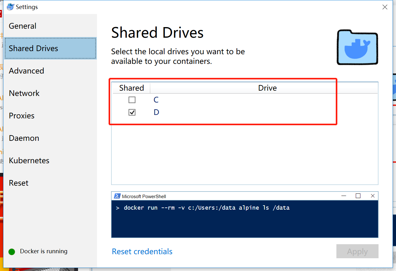 shared drivers